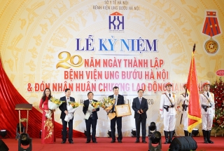 BỆNH VIỆN UNG BƯỚU HÀ NỘI TỔ CHỨC THÀNH CÔNG LỄ KỶ NIỆM 20 NĂM NGÀY THÀNH LẬP BỆNH VIỆN VÀ HỘI THẢO PHÒNG CHỐNG UNG THƯ HÀ NỘI NĂM 2020